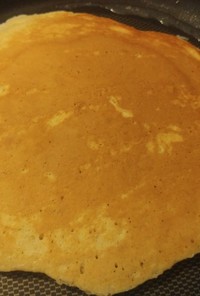 蜂蜜シロップ要らずのさつま芋ホットケーキ