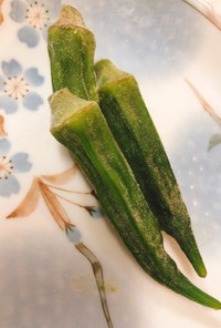 おくらを冷凍！？新感覚野菜スティック