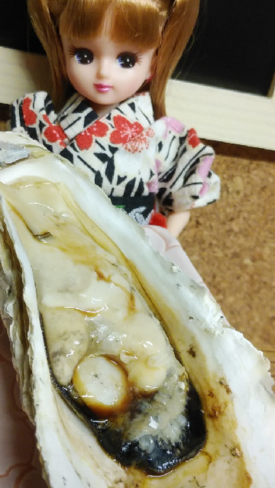 リカちゃん♡焼き牡蠣(日本酒 醤油)の写真