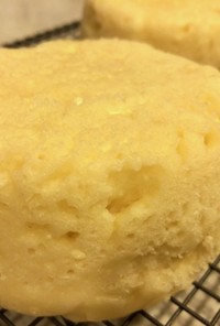 ホットケーキミックス☆豆腐蒸しパン