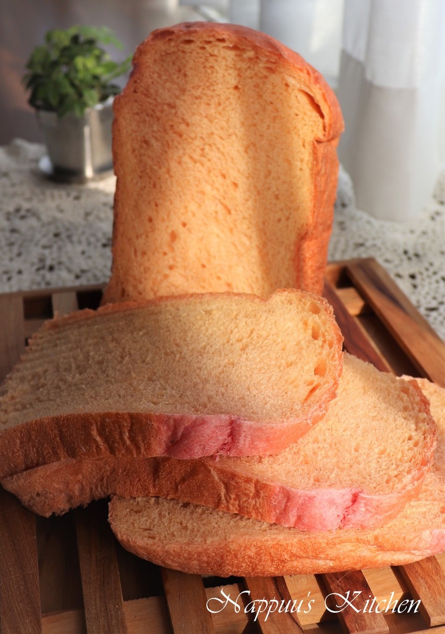 HB◈早焼き◈赤いビーツのミルクパンの画像