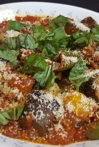 夏野菜のイタリアン風トマト煮