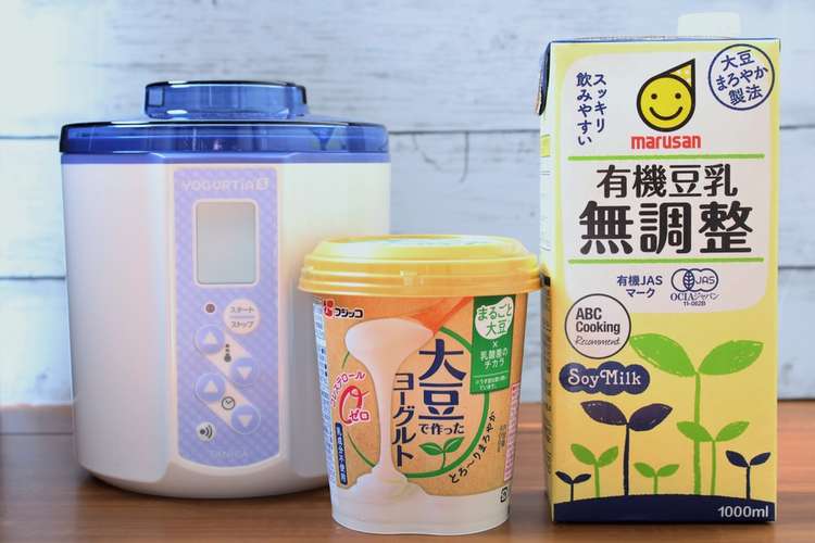 大豆で作ったヨーグルトで 豆乳ヨーグルト レシピ 作り方 By タニカ電器 クックパッド 簡単おいしいみんなのレシピが376万品