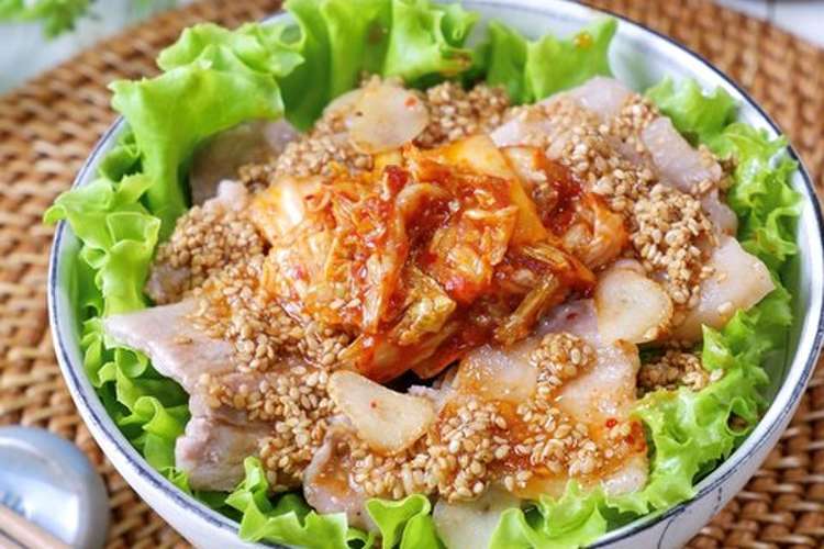 ガッツリ美味しい サムギョプサル丼 レシピ 作り方 By クレハ クックパッド 簡単おいしいみんなのレシピが358万品