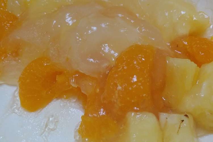 フルーツ缶で簡単おやつ レシピ 作り方 By チョロ クックパッド 簡単おいしいみんなのレシピが357万品