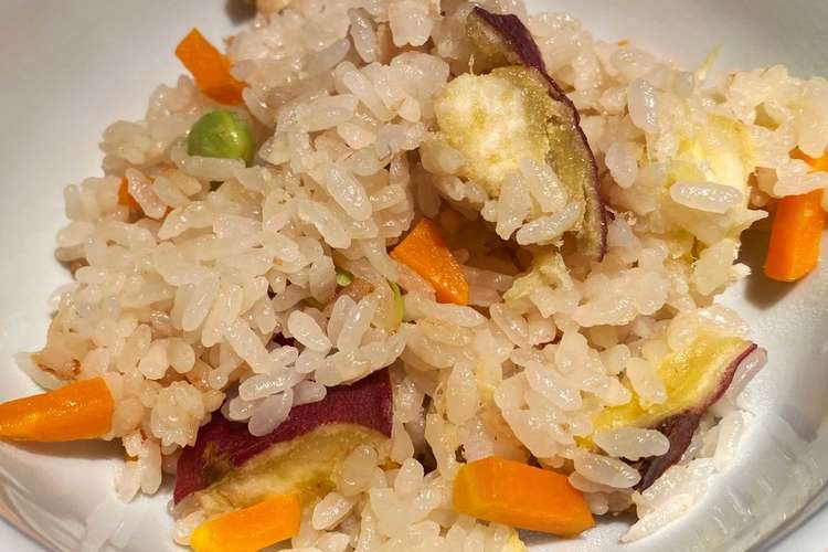 おかずに困った時に サツマイモご飯 レシピ 作り方 By アルファー クックパッド