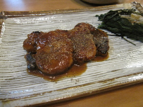 豚ヒレ肉の山椒焼き