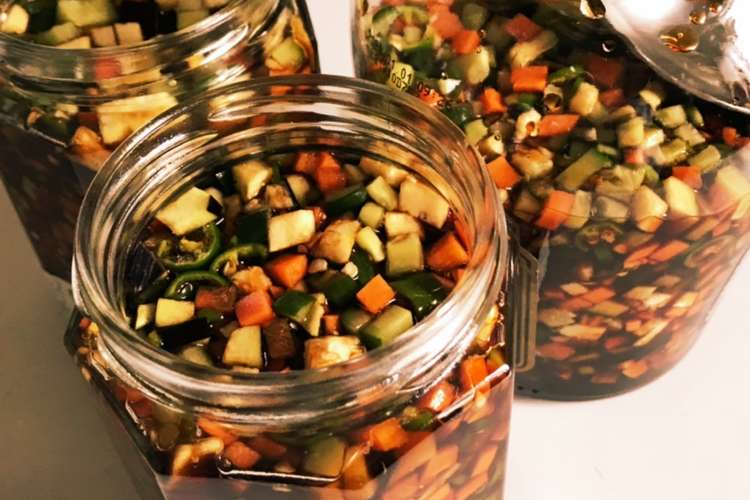 激辛注意 野菜たっぷり青唐辛子醤油漬け レシピ 作り方 By ペロキャン ママン クックパッド 簡単おいしいみんなのレシピが376万品
