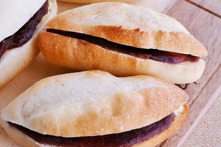 フランスパンのあんバターサンド レシピ 作り方 By Nagねえさん クックパッド 簡単おいしいみんなのレシピが376万品