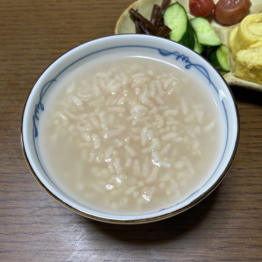 紀州の夏☆ほど良く冷えた茶粥の画像
