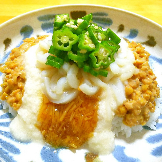 皿盛りで彩り鮮やか ネバネバ丼 レシピ 作り方 By オヤジの仕事場ゴハン クックパッド 簡単おいしいみんなのレシピが360万品 皿盛りで彩り鮮やか ネバネバ丼 レシピ 作り方 By オヤジの仕事場ゴハン クックパッド 簡単おいしいみんなのレシピが360万品