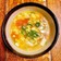 卵とトマトの酸味が効いた　ベジ中華スープ