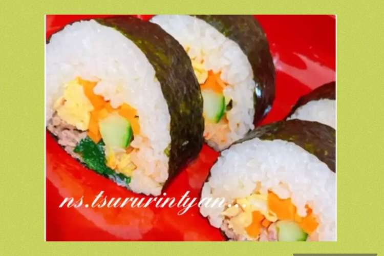 キンパ 宅飲みプルコギ簡単韓国パーティー レシピ 作り方 By Nsつるりんちゃん クックパッド