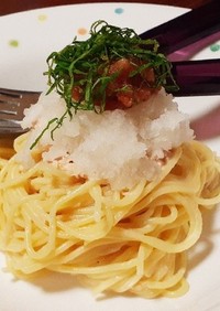 冷製パスタ〜梅おろしツナマヨ〜