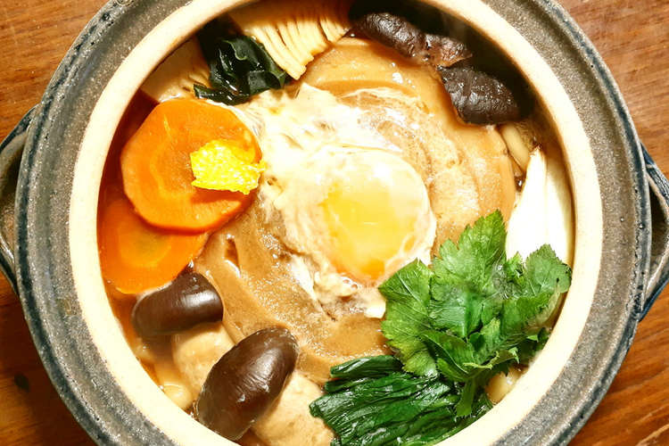 車麩 巣ごもり卵の鍋焼きうどん レシピ 作り方 By Guzavie クックパッド 簡単おいしいみんなのレシピが353万品