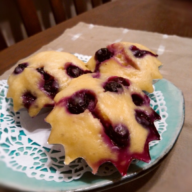 ギリシャヨーグルトアップルブルーベリーパンのレシピ