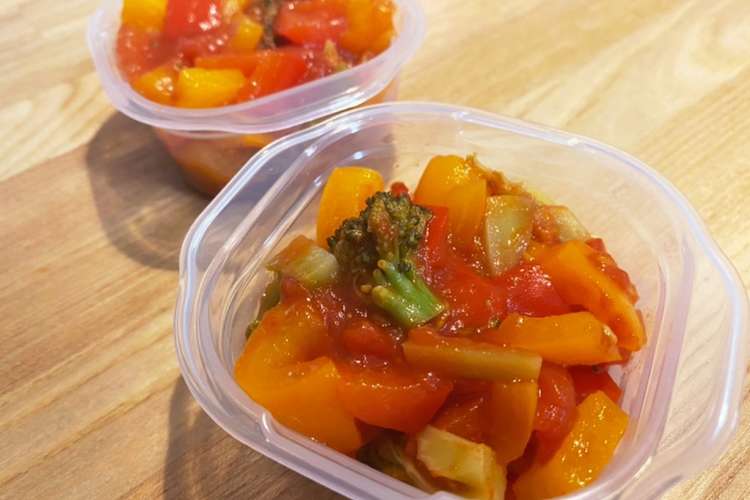 離乳食完了期 トマトの鮮やか煮 レシピ 作り方 By ちょっさん クックパッド 簡単おいしいみんなのレシピが355万品