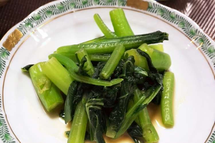 アスパラ菜の辛子醤油和え レシピ 作り方 By ちみーまうす クックパッド 簡単おいしいみんなのレシピが352万品