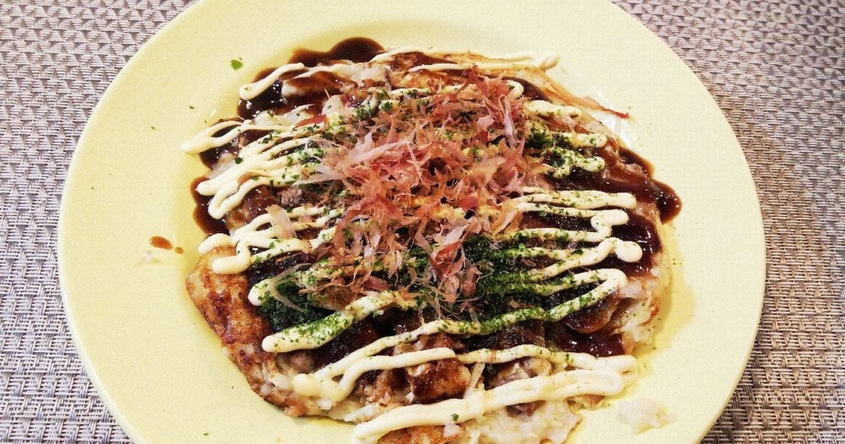 簡単 山芋と豆腐でふわふわお好み焼き レシピ 作り方 By Rtk クックパッド 簡単おいしいみんなのレシピが366万品