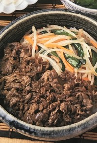 我が家の味！焼肉のタレで簡単ビビンバ