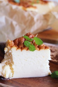ベイクド×スフレ2層の絶品チーズケーキ