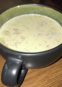 コンビーフのコーンスープ