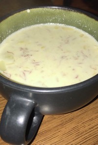 コンビーフのコーンスープ