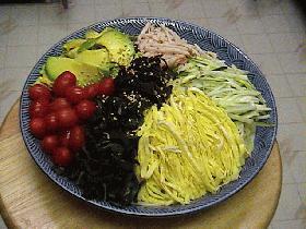 カラフル冷やし中華麺 de Tanto!