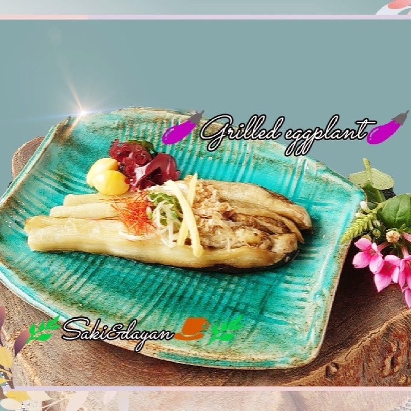 みんなが作ってる】 焼きなす 魚焼きグリルのレシピ 【クックパッド 