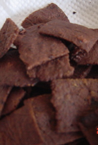ザラザラ米粉のチョコクッキー