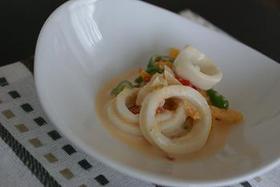 イカと明太子の彩りサラダ