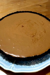 チョコレートムースのタルト