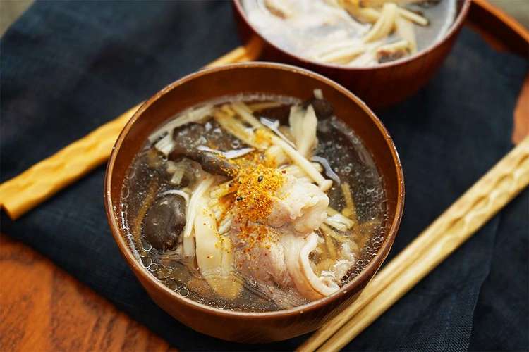 秋の味覚 旨味凝縮きのこ汁 レシピ 作り方 By Lithon公式 クックパッド 簡単おいしいみんなのレシピが372万品