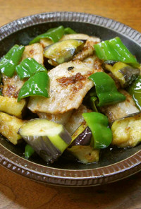 豚ばら肉と野菜の生姜焼き