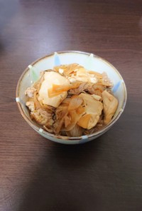 肉豆腐～すき焼き風～
