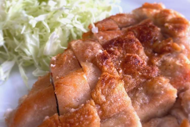 パリパリ ジューシー 鶏もも肉の塩焼き レシピ 作り方 By マルコメくんのレシピ クックパッド 簡単おいしいみんなのレシピが372万品