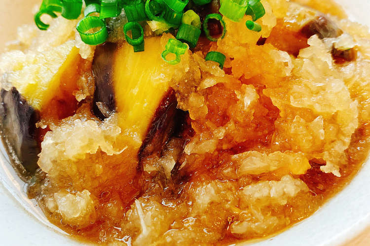 めんつゆで簡単 ナスのみぞれ煮 レシピ 作り方 By めぐみの郷 クックパッド 簡単おいしいみんなのレシピが357万品