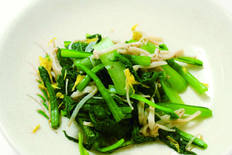 秋の味わい 菊花和え レシピ 作り方 By お茶村 クックパッド 簡単おいしいみんなのレシピが370万品