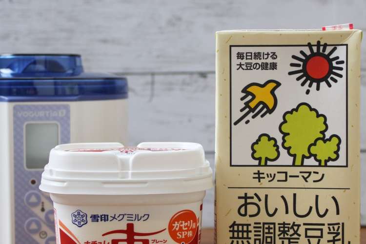 メグミルク恵で簡単 豆乳ヨーグルト レシピ 作り方 By タニカ電器 クックパッド 簡単おいしいみんなのレシピが354万品