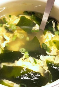 中華風簡単卵スープ