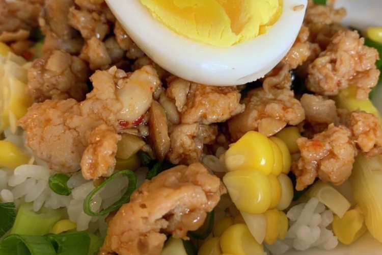 台湾ひき肉丼 レシピ 作り方 By ごはんおおもり クックパッド