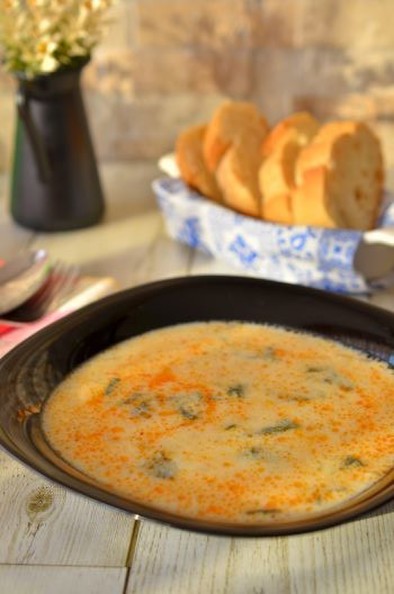 トルコ料理☆焦がし大蒜のヨーグルトスープの写真