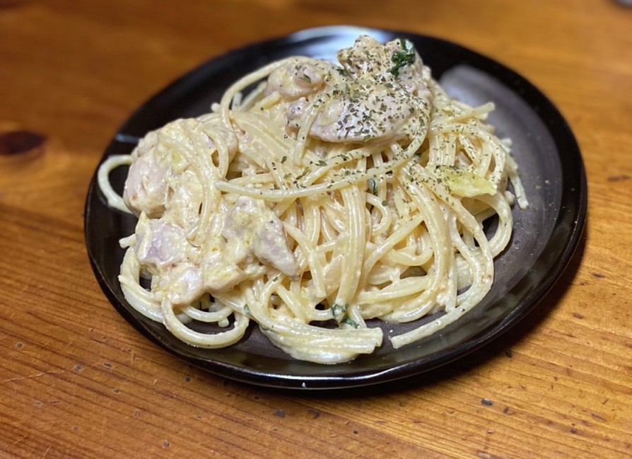 クリーミーチキンアルフレッドのレシピ