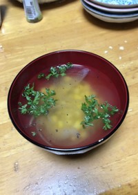 オニオンスープ（コーン入）