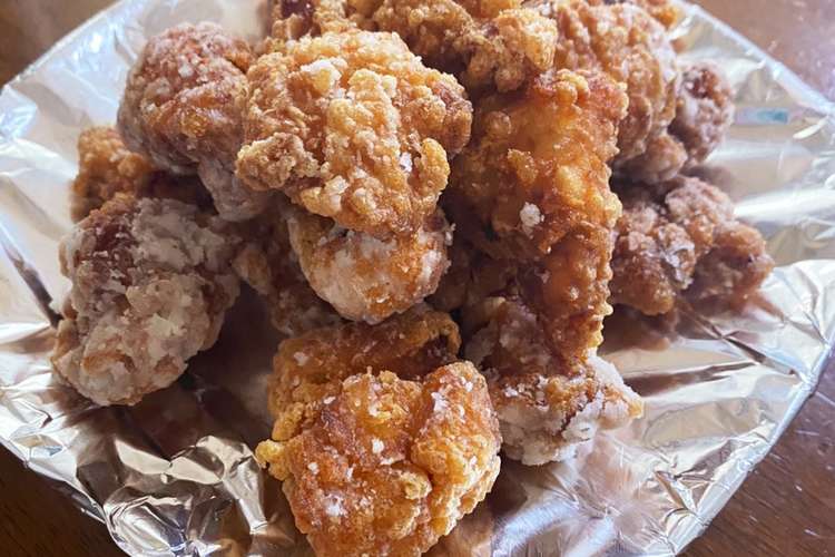 めっちゃジューシー 鶏の唐揚げ レシピ 作り方 By ぱんこ６２５ クックパッド