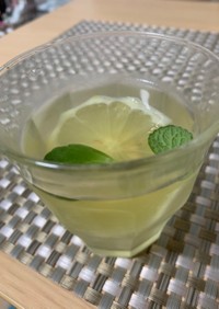 緑茶のミント・レモンフレーバー