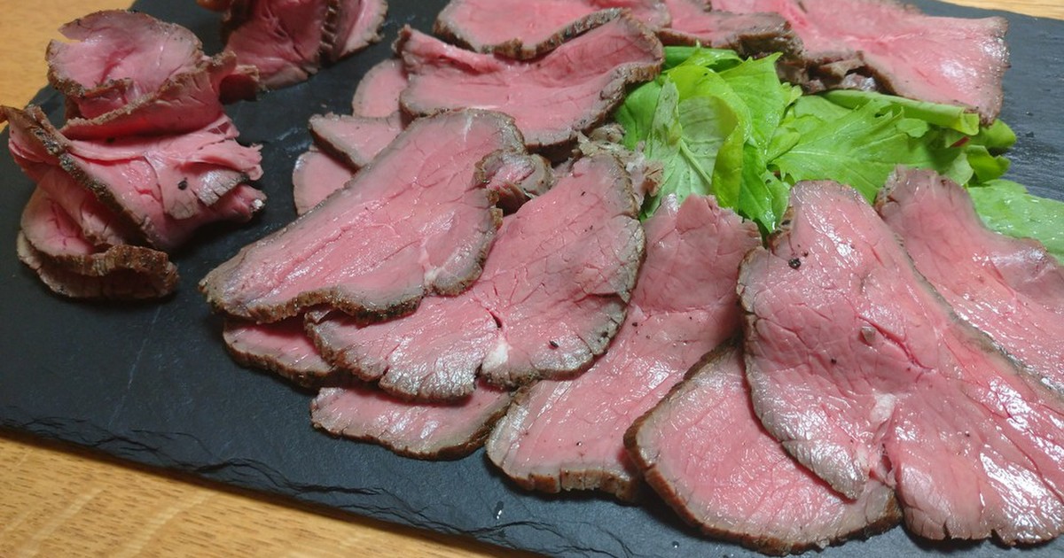 簡単 炊飯器で作るローストビーフ レシピ 作り方 By るんきな クックパッド 簡単おいしいみんなのレシピが350万品