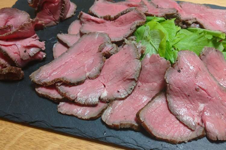簡単 炊飯器で作るローストビーフ レシピ 作り方 By るんきな クックパッド 簡単おいしいみんなのレシピが352万品