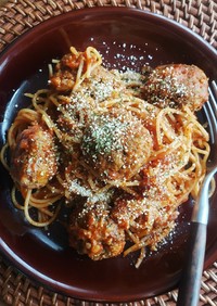 カリオストロの城パスタ　トマトソース