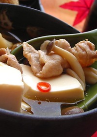 鷹の爪豆腐